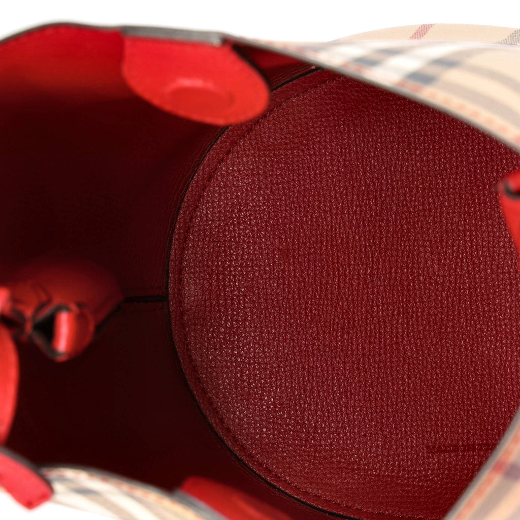 Burberry Lorne Bucket Bag Haymarket
