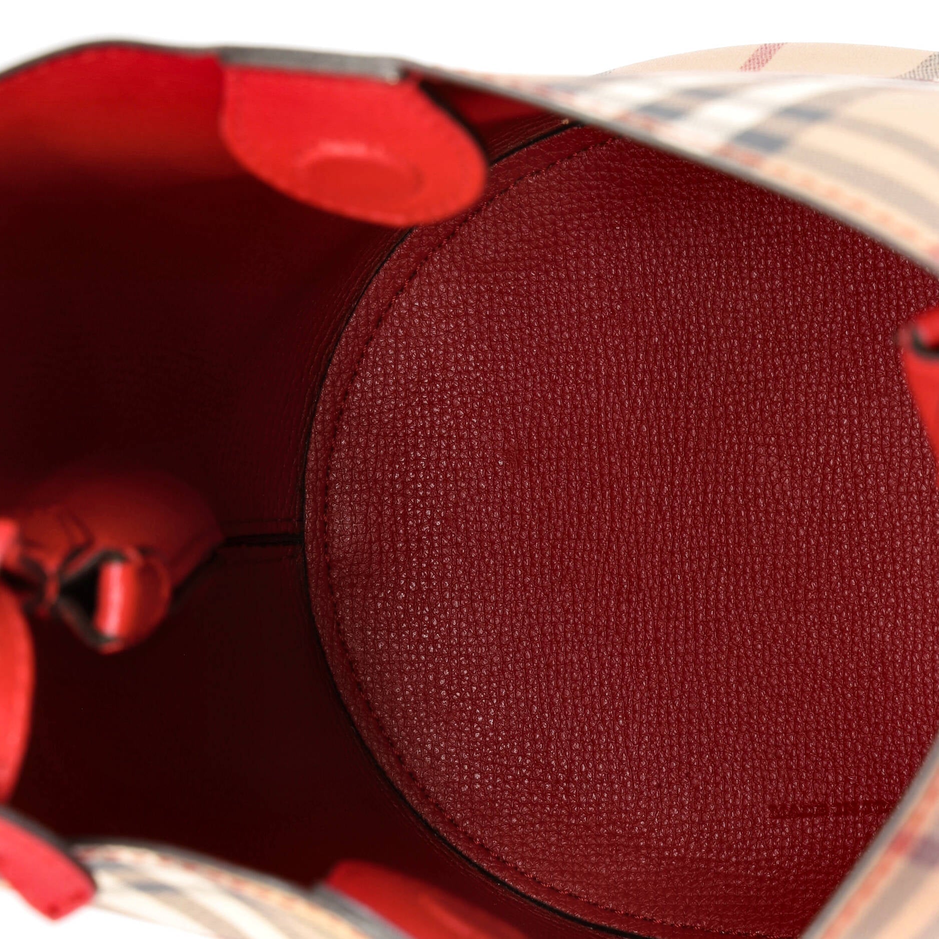Burberry Lorne Bucket Bag Haymarket