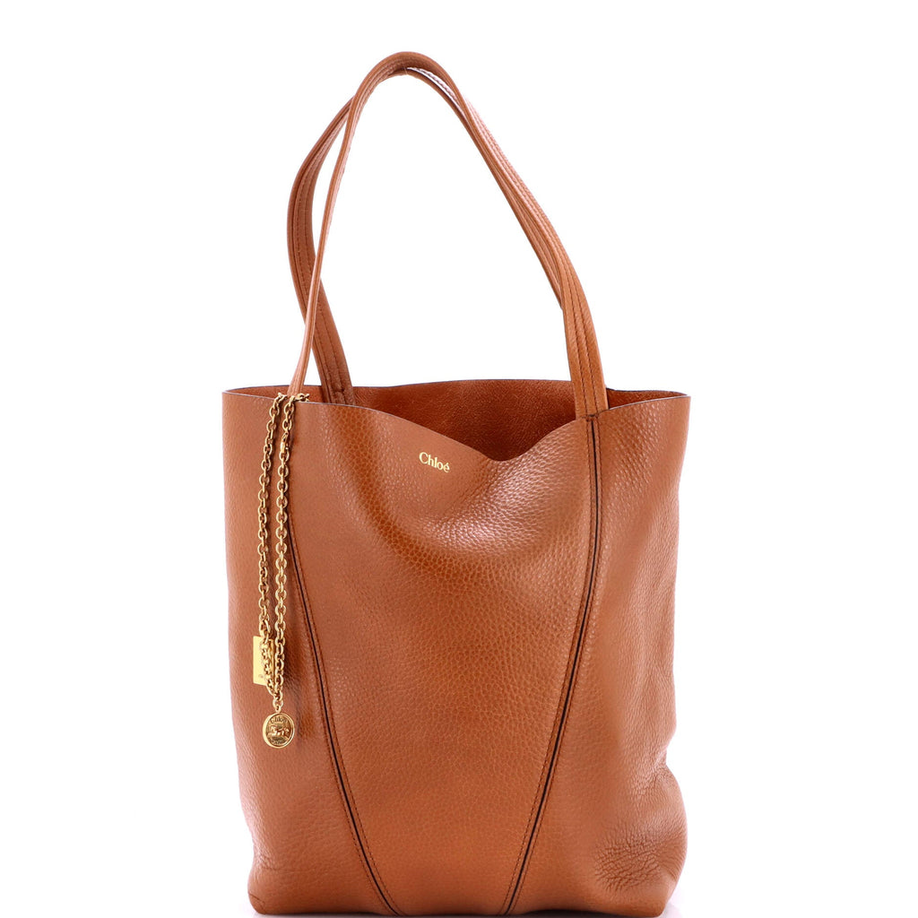 Chloe Spin Tote Leather Medium