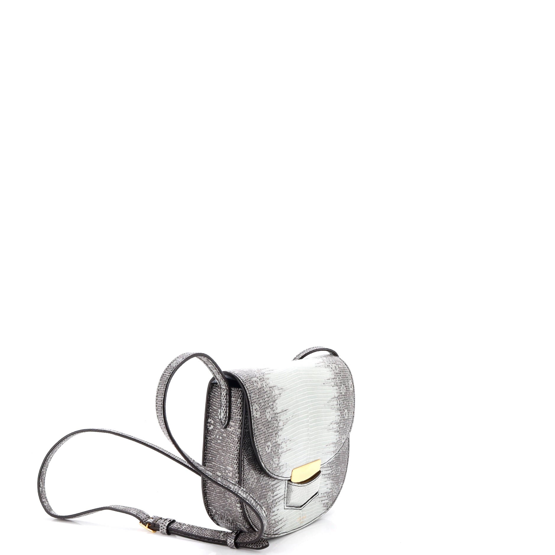 Celine Trotteur Crossbody Bag Lizard