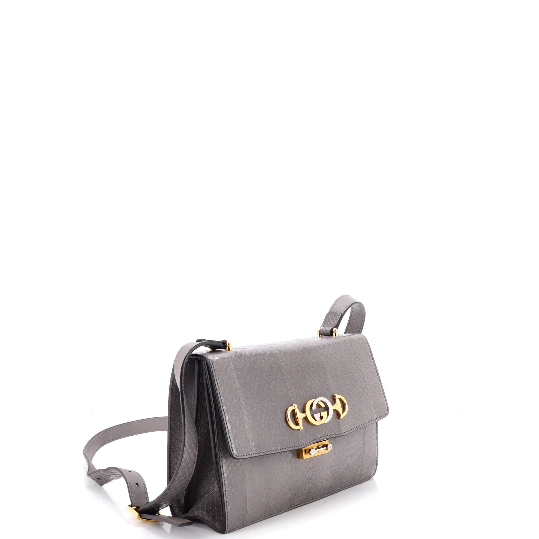 Gucci Zumi Shoulder Bag Python Small
