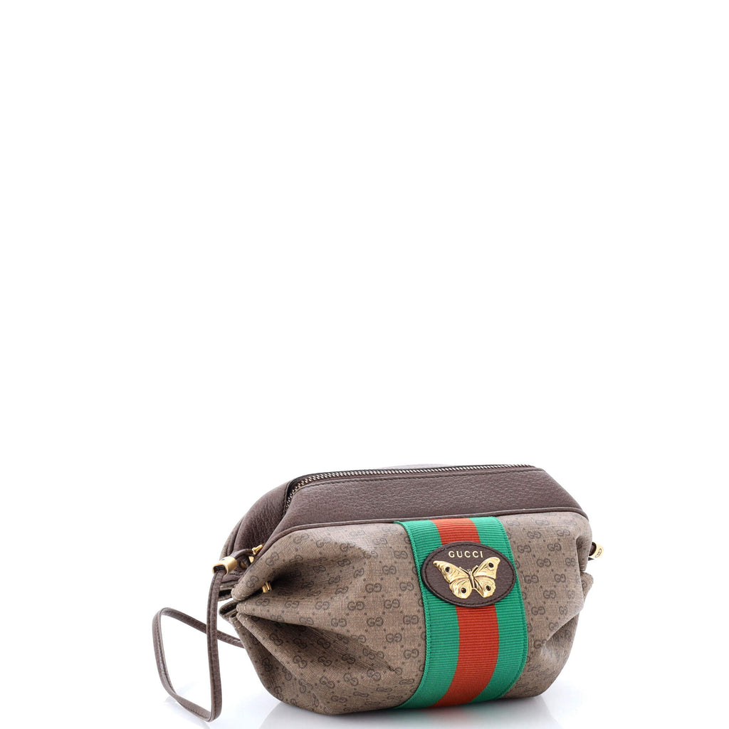 Gucci Web Butterfly Candy Crossbody Bag