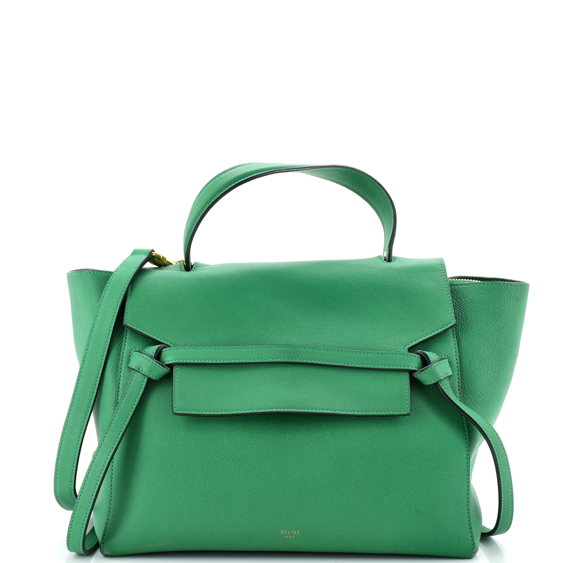 Celine Belt Bag Textured Leather Mini