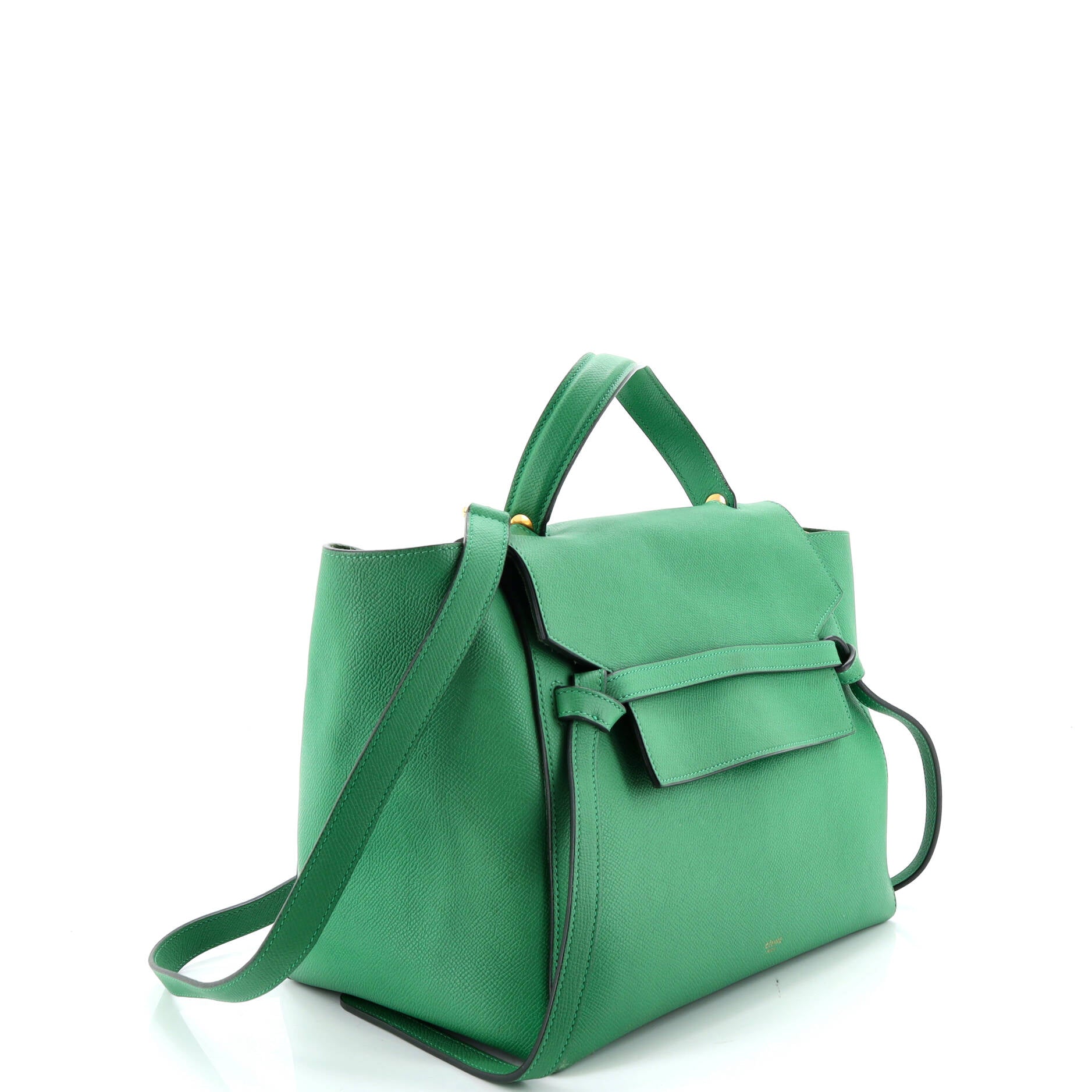 Celine Belt Bag Textured Leather Mini
