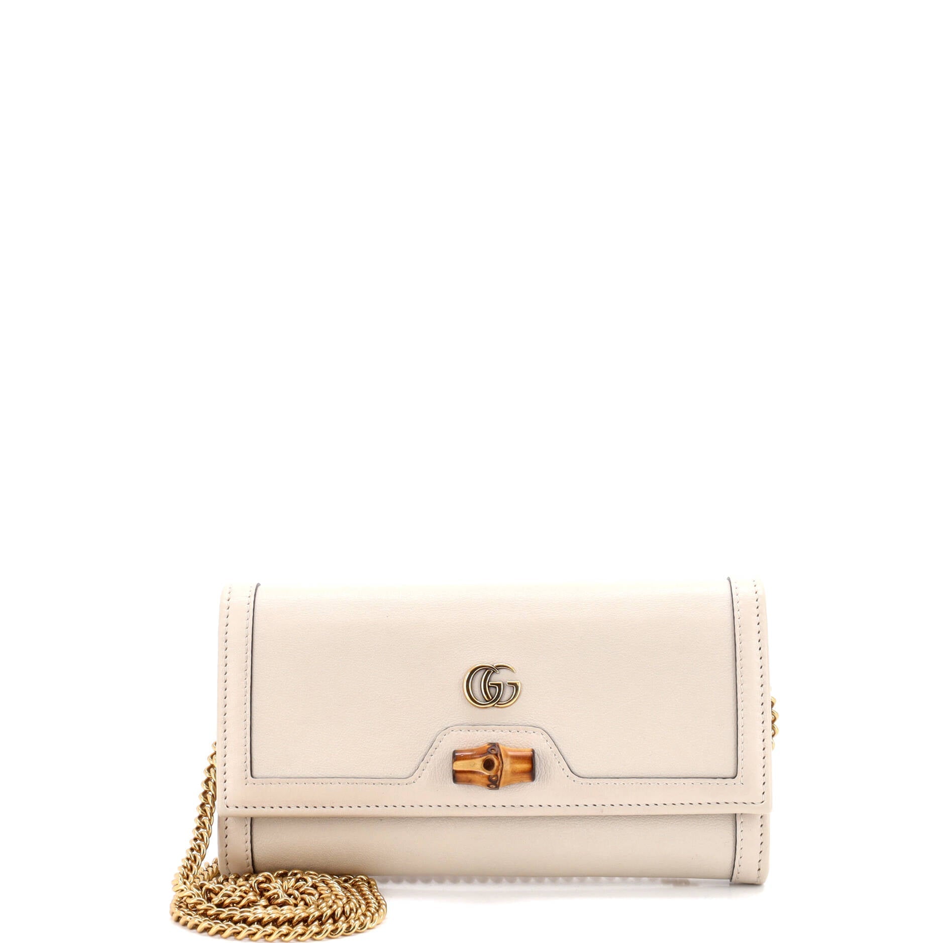 Gucci Diana Wallet On Chain Leather