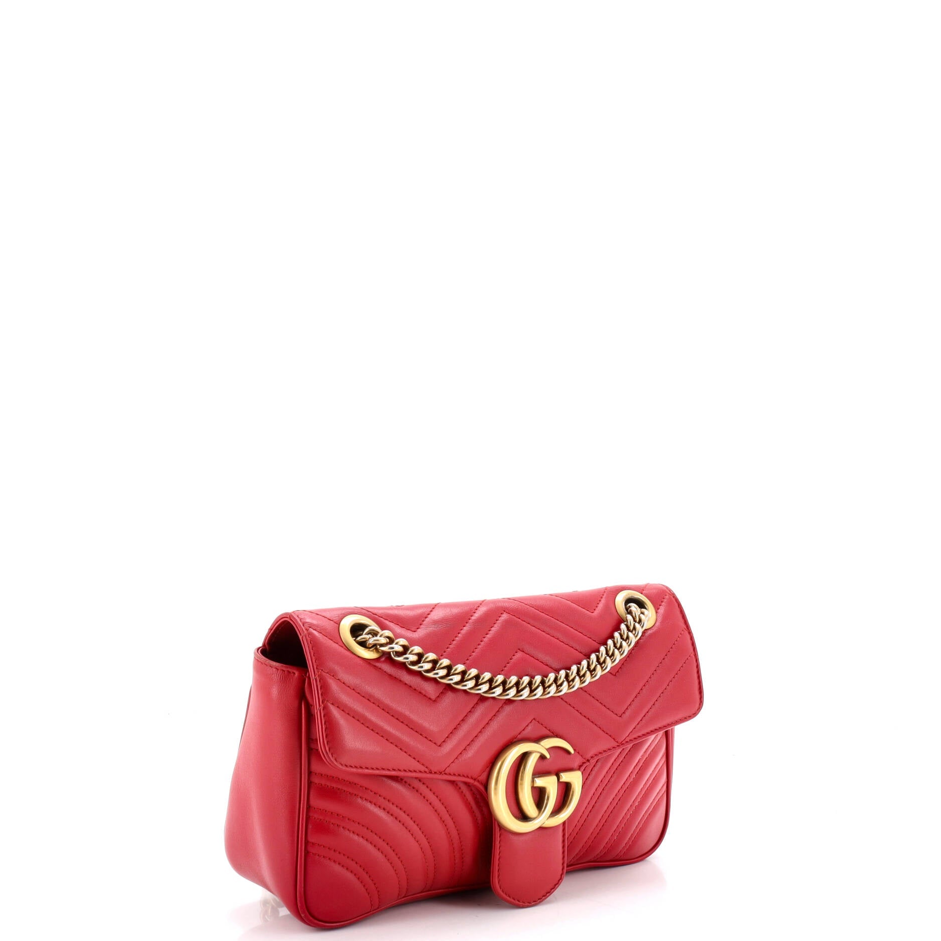 Gucci Gg Marmont Flap Bag Matelasse