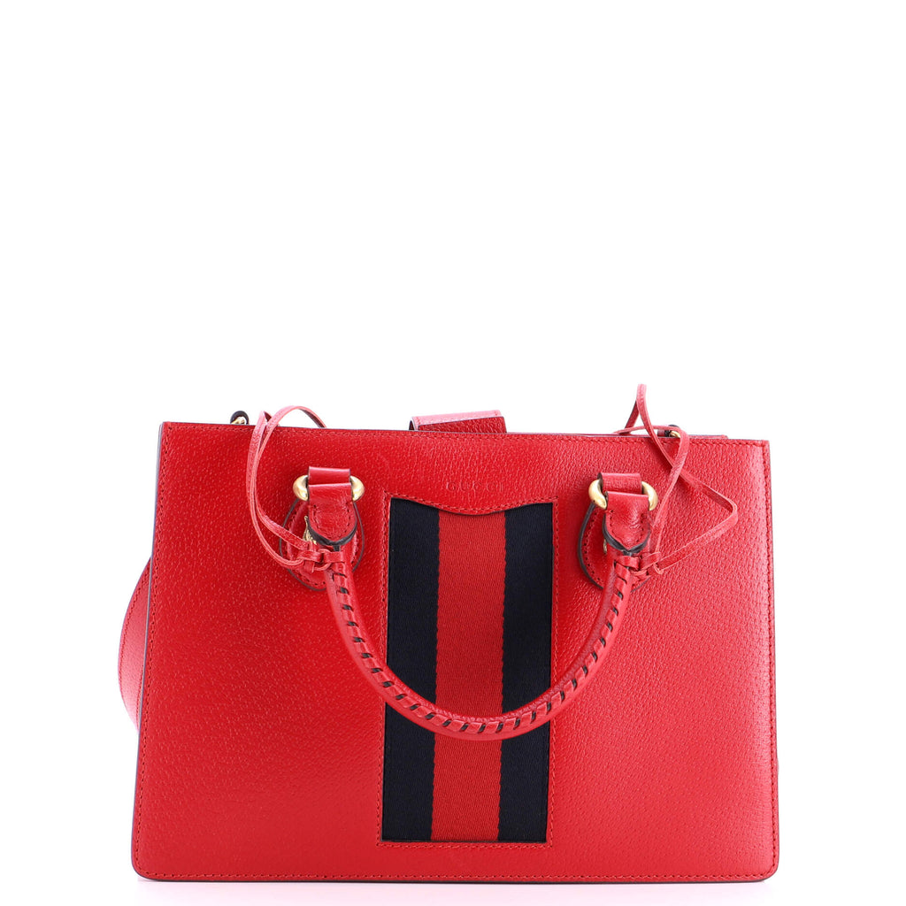 Gucci Animalier Web Top Handle Tote