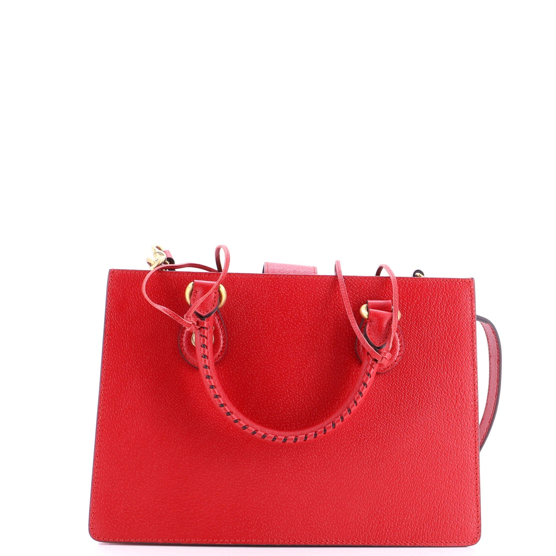Gucci Animalier Web Top Handle Tote