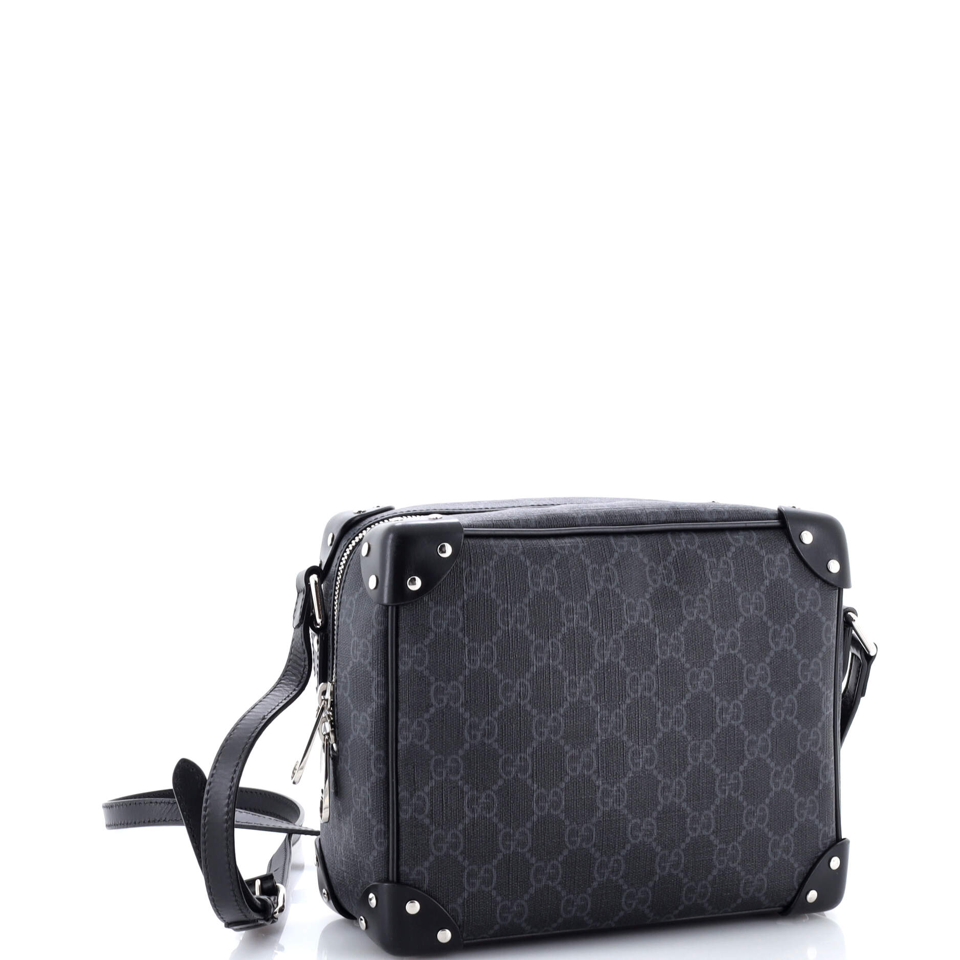 Gucci Trunk Shoulder Bag Gg Coated