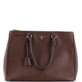 Prada Double Zip Lux Tote Saffiano