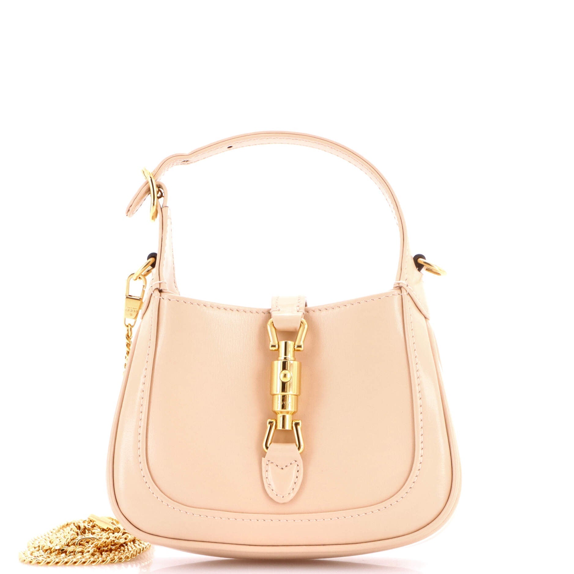 Gucci Jackie Chain Hobo Leather Super