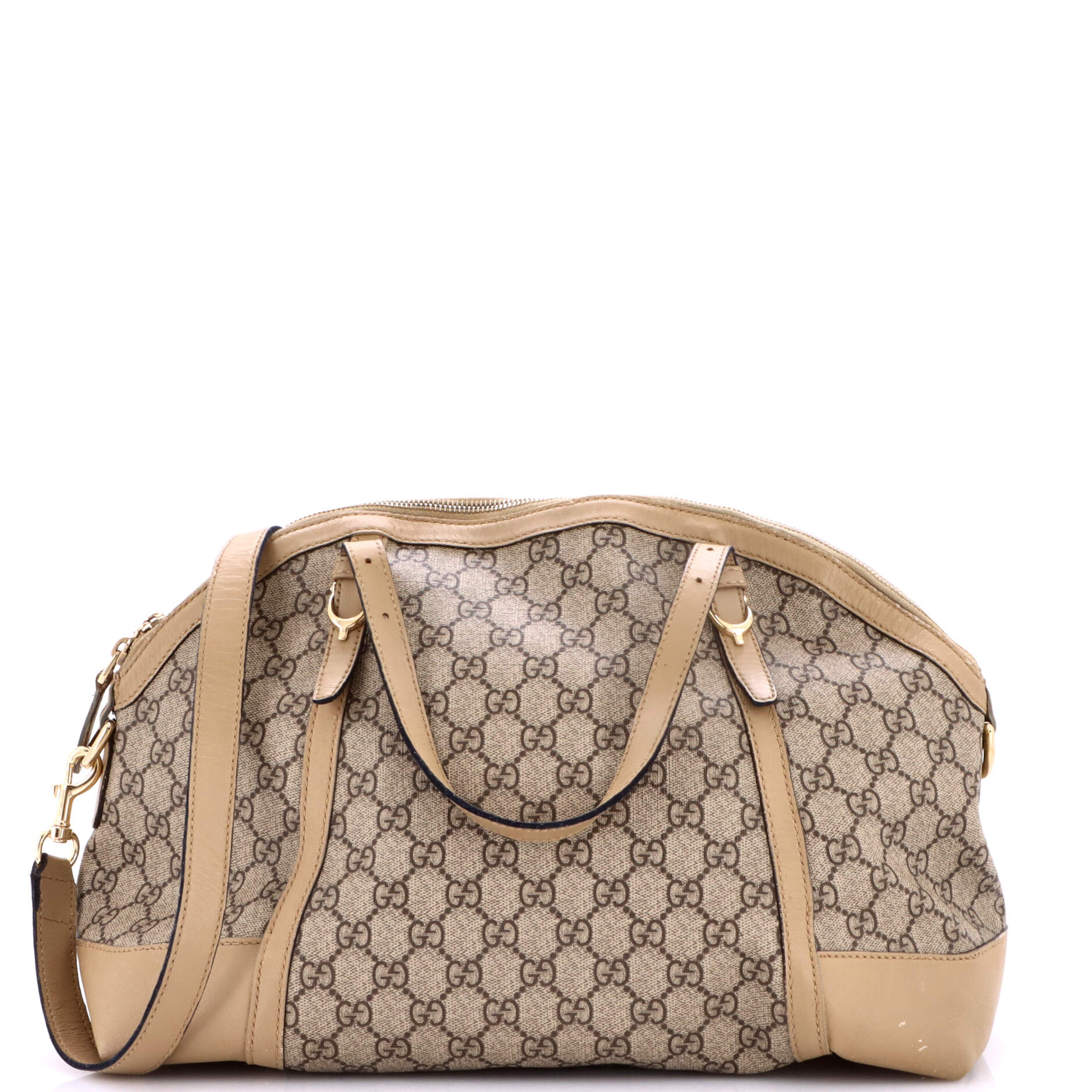 Gucci Nice Top Handle Bag Gg Coated