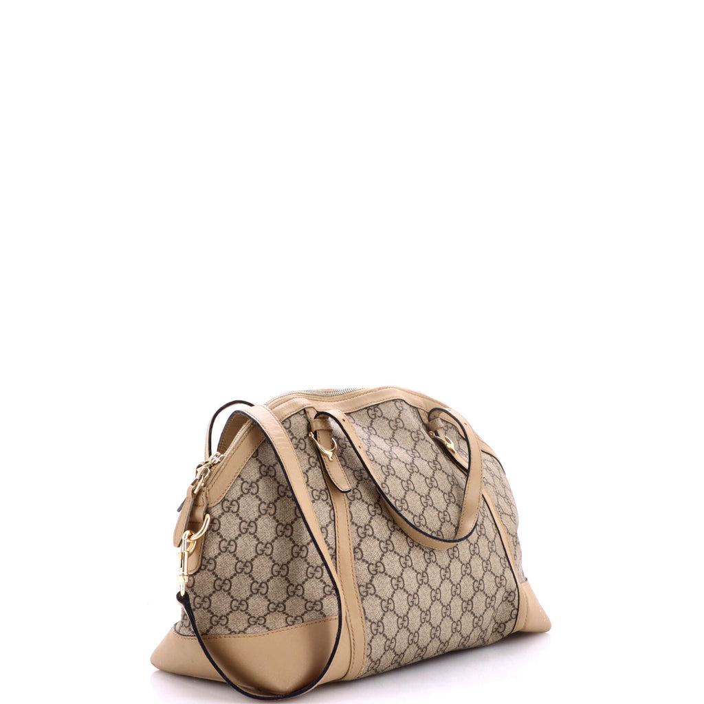 Gucci Nice Top Handle Bag Gg Coated