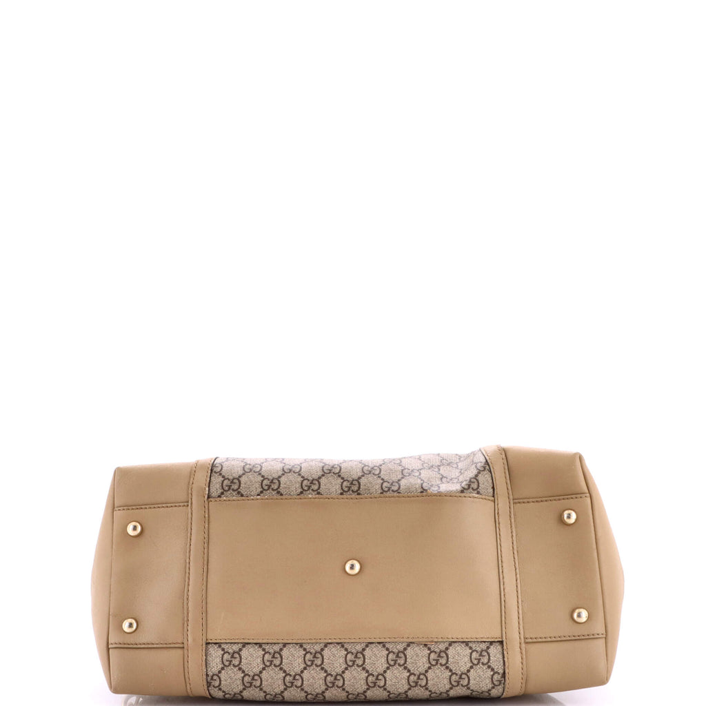 Gucci Nice Top Handle Bag Gg Coated