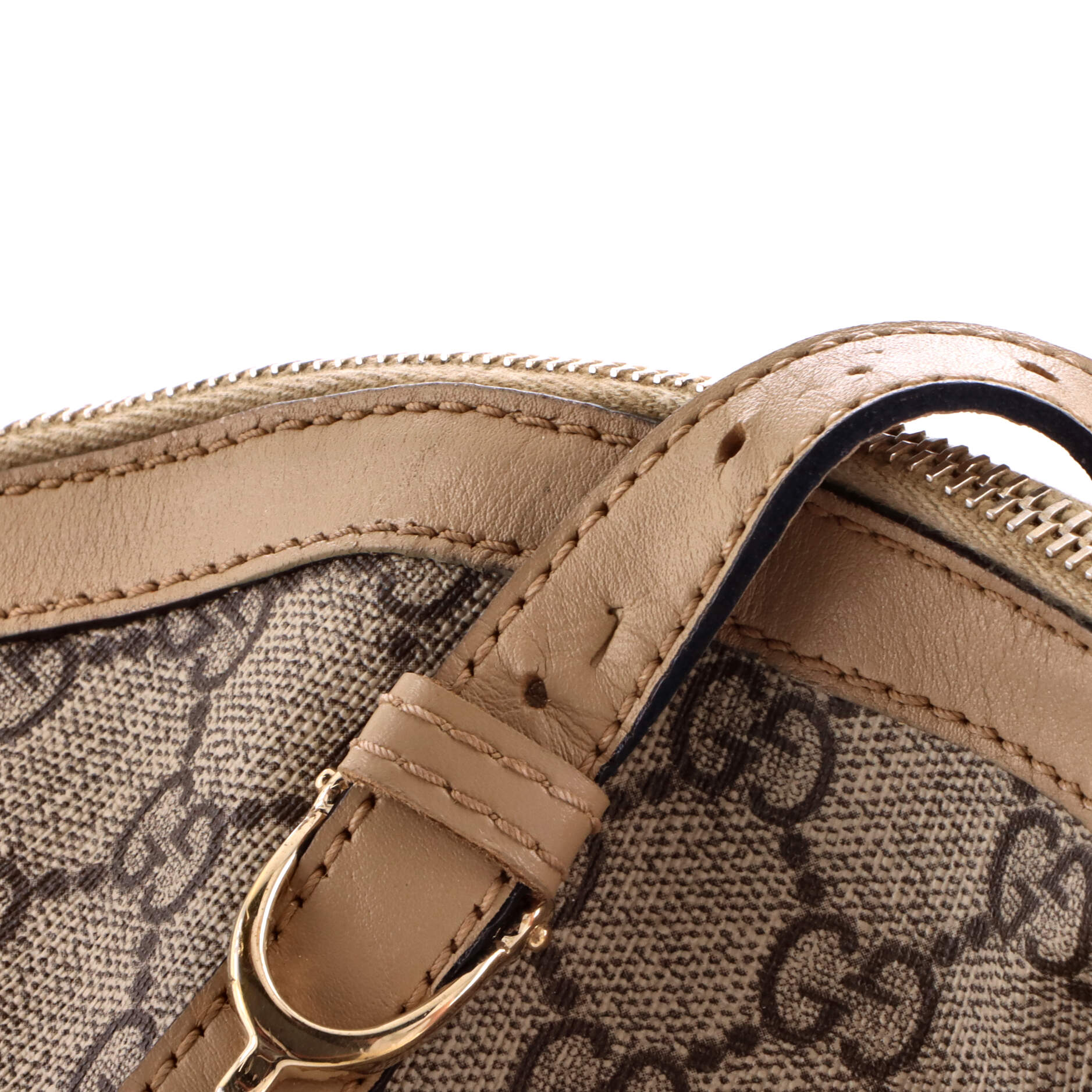 Gucci Nice Top Handle Bag Gg Coated