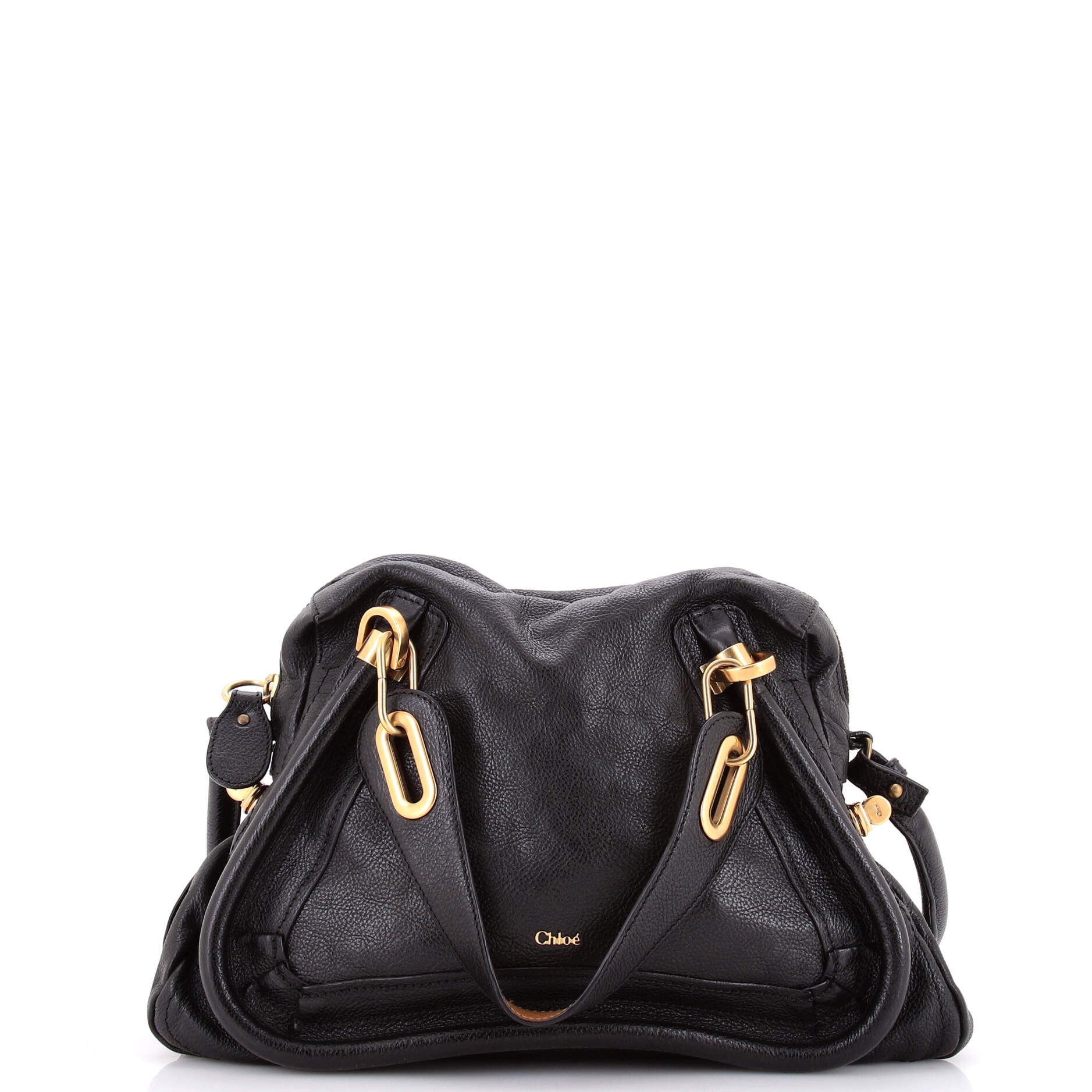 Chloe Paraty Handbag Quilted Leather