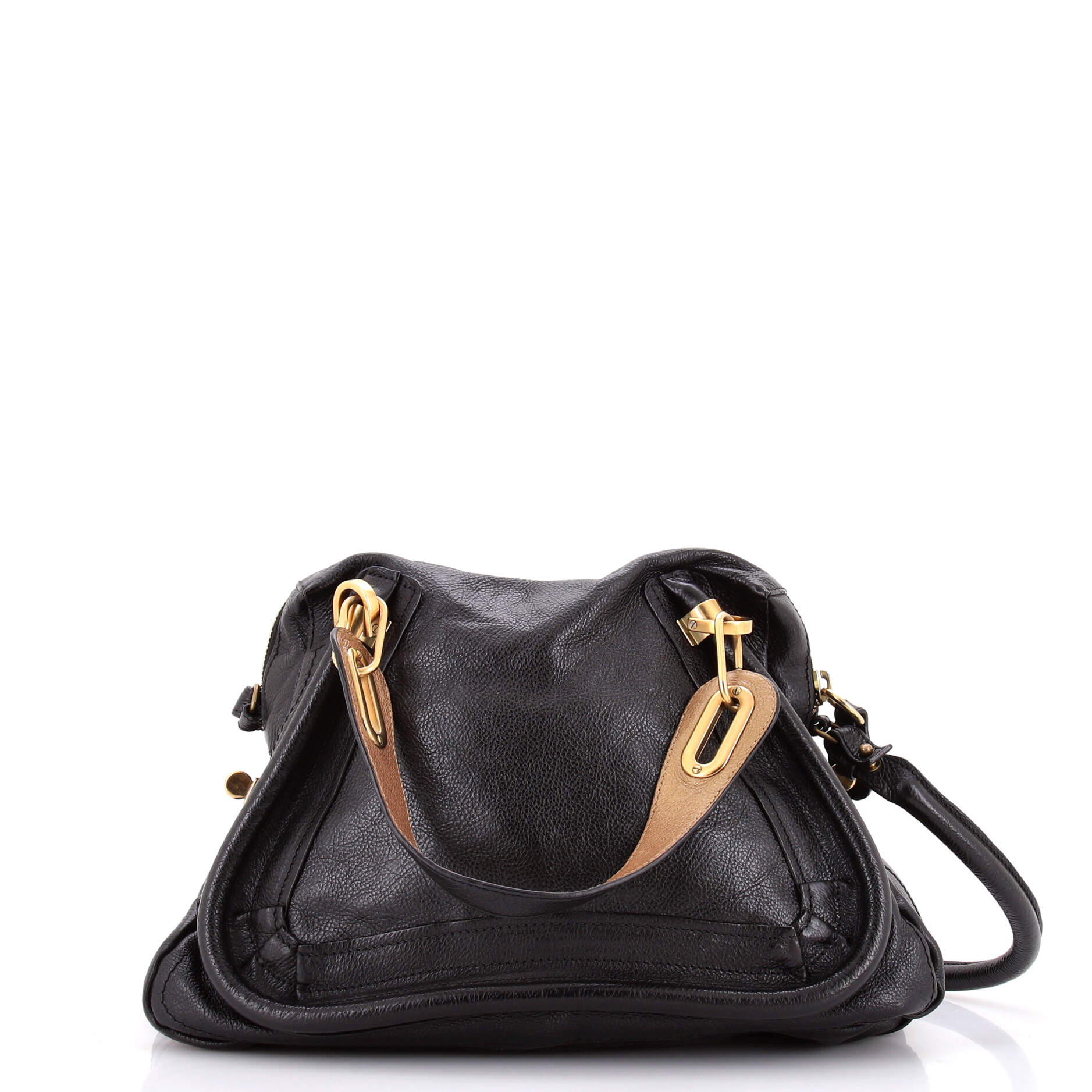 Chloe Paraty Handbag Quilted Leather