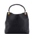 Prada Logo Hobo Embossed Vitello Daino
