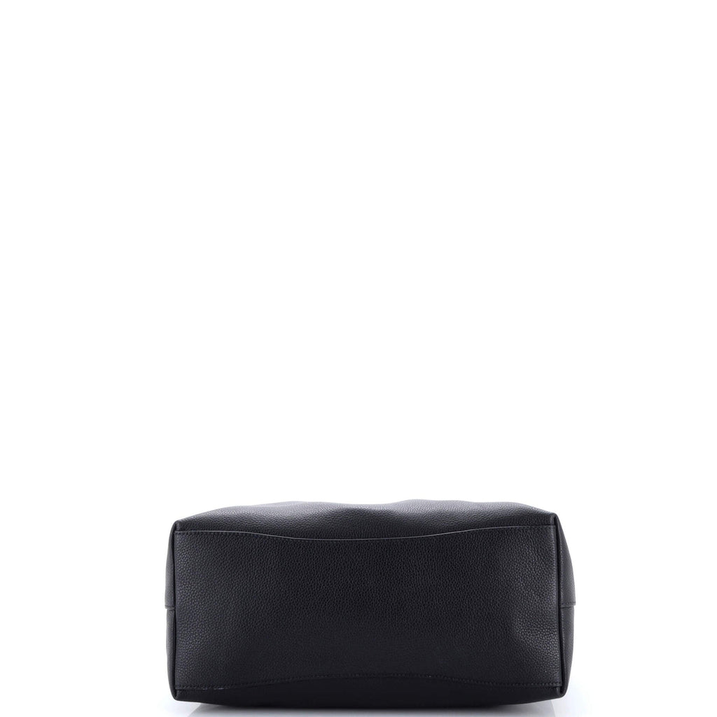 Prada Logo Hobo Embossed Vitello Daino