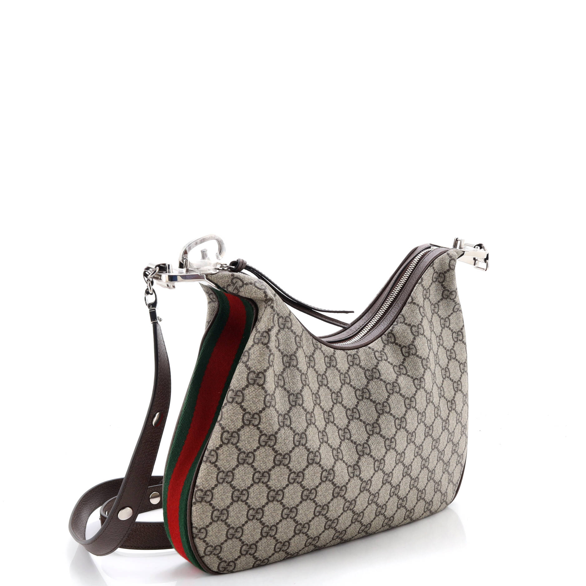 Gucci Attache Shoulder Bag Gg Coated
