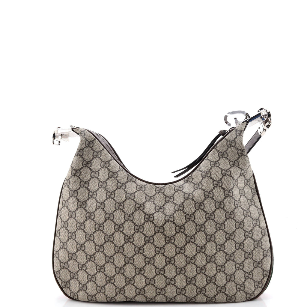 Gucci Attache Shoulder Bag Gg Coated