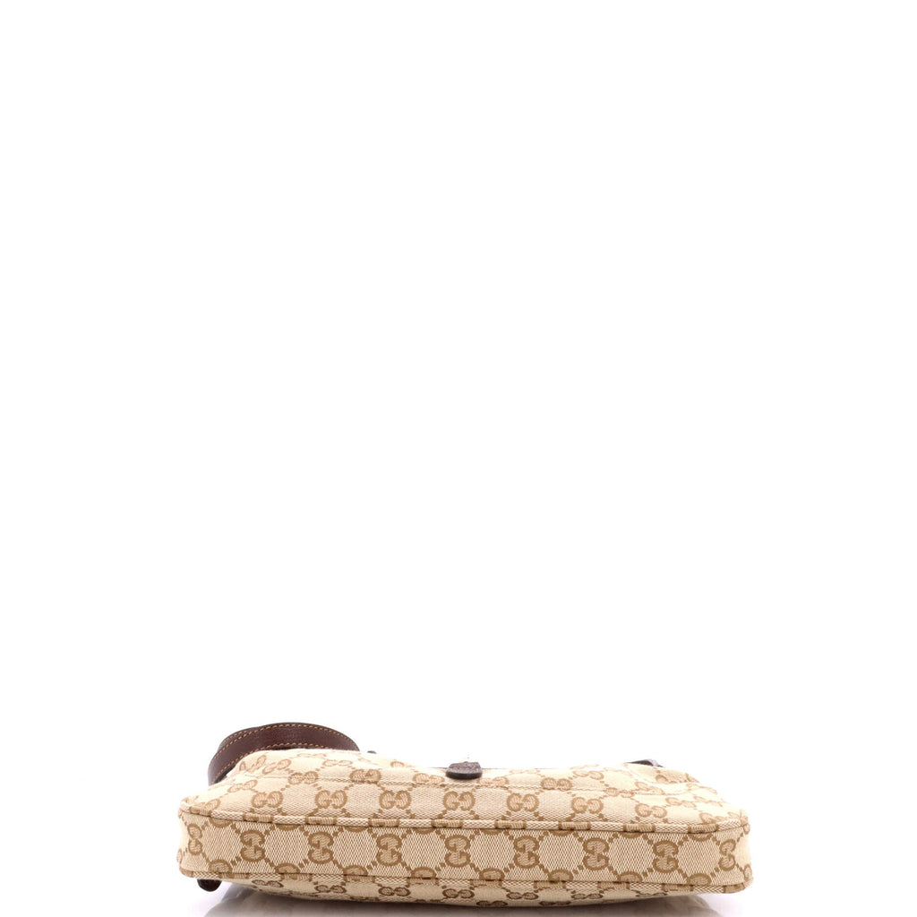 Gucci Jackie Slim Shoulder Bag Gg Canvas