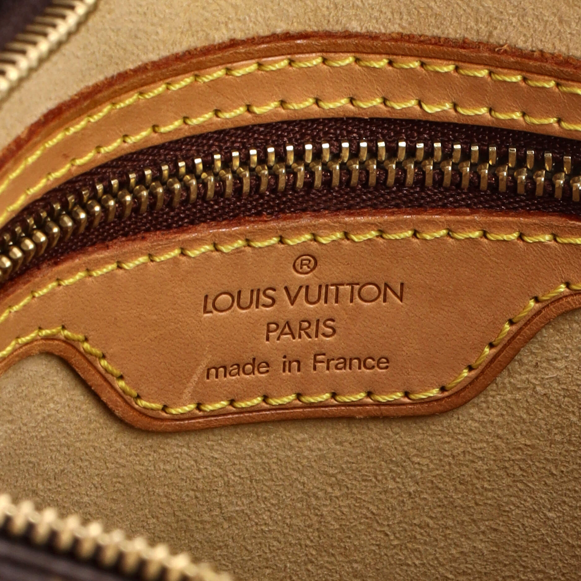 Louis Vuitton Looping Handbag Canvas Mm