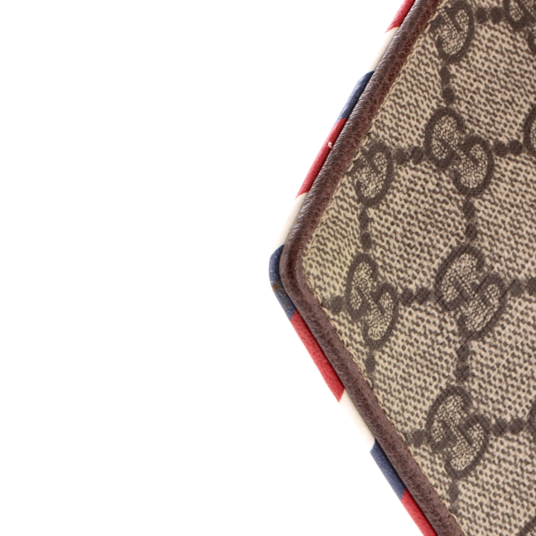 Gucci Courrier Pouch Gg Coated Canvas