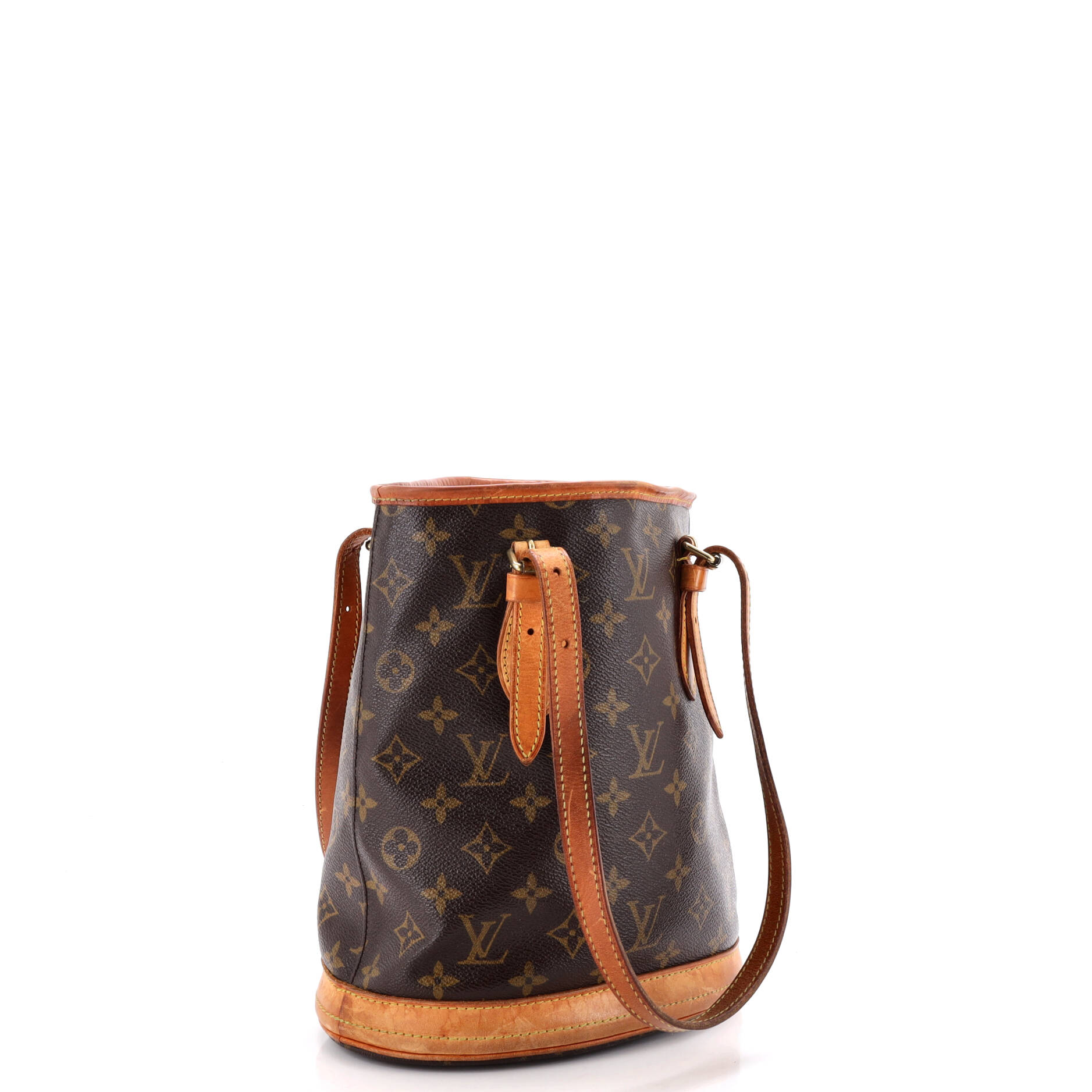 Louis Vuitton Petit Bucket Bag Canvas