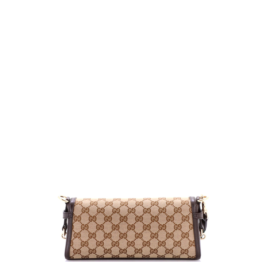 Gucci Luce Shoulder Bag Gg Canvas With