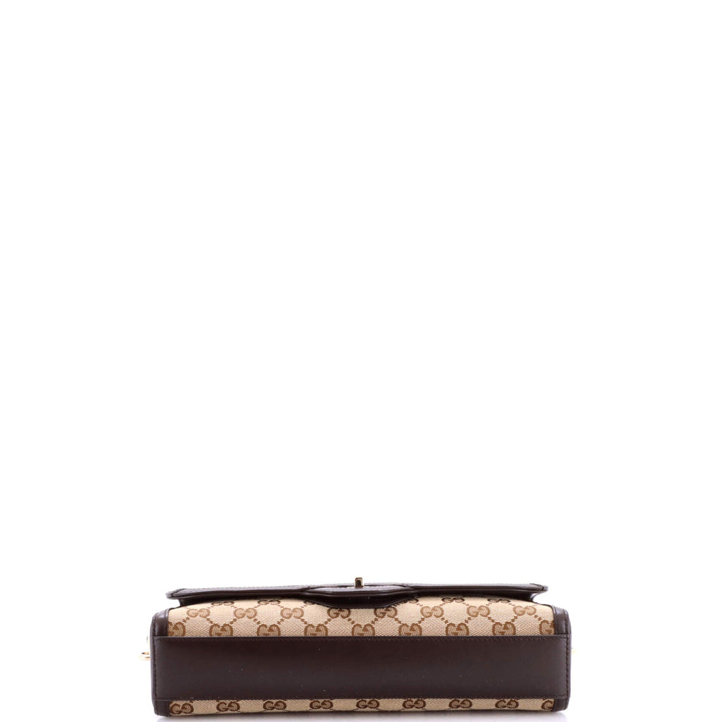 Gucci Luce Shoulder Bag Gg Canvas With