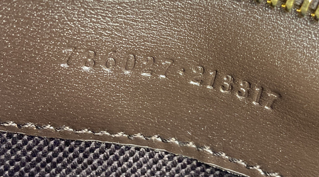 Gucci Luce Shoulder Bag Gg Canvas With