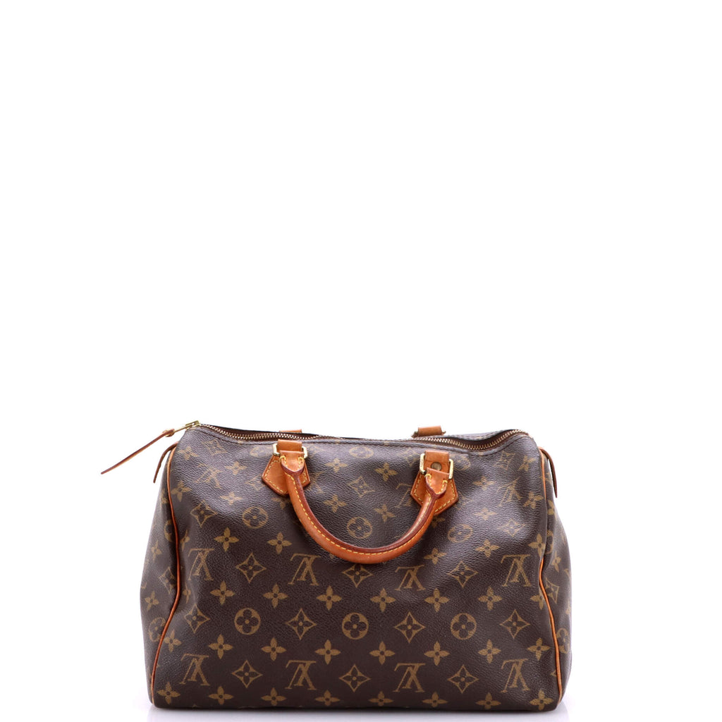 Louis Vuitton Speedy Handbag Canvas 30
