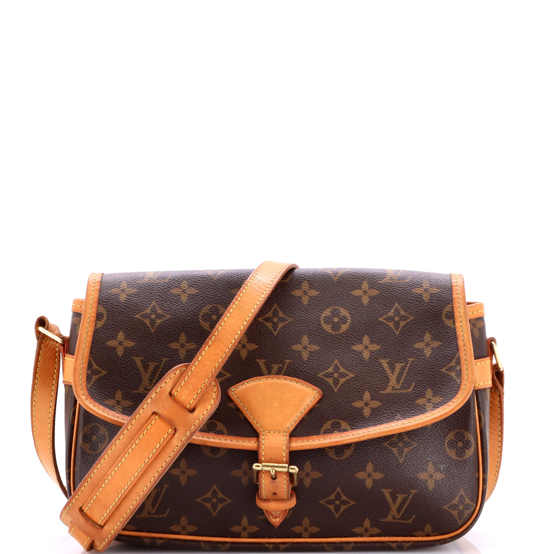 Louis Vuitton Sologne Handbag Canvas