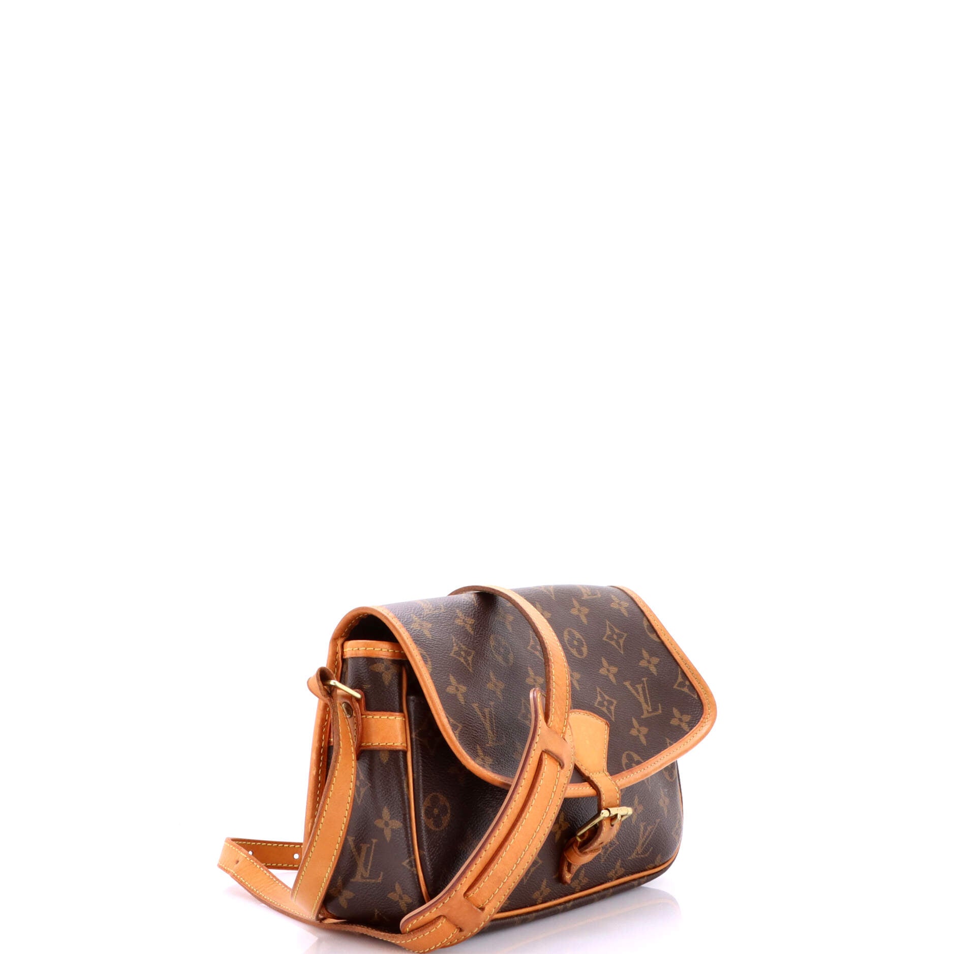 Louis Vuitton Sologne Handbag Canvas