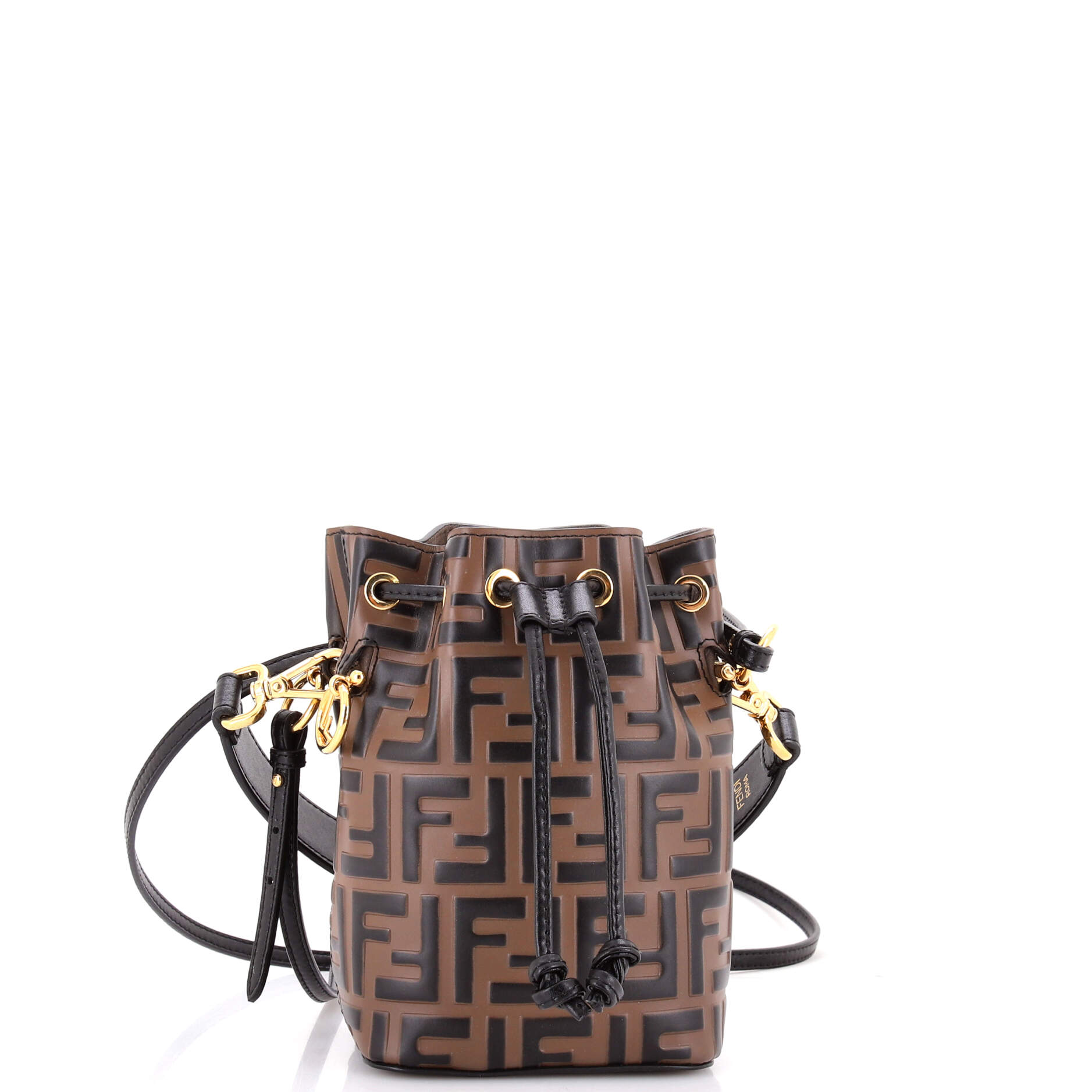 Fendi Mon Tresor Bucket Bag Zucca