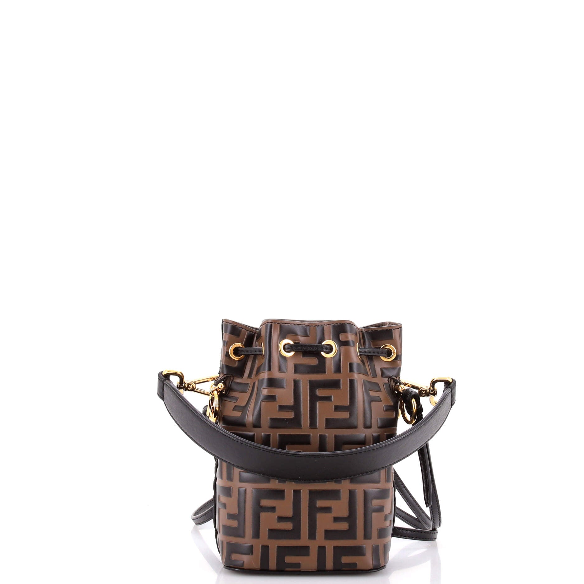 Fendi Mon Tresor Bucket Bag Zucca