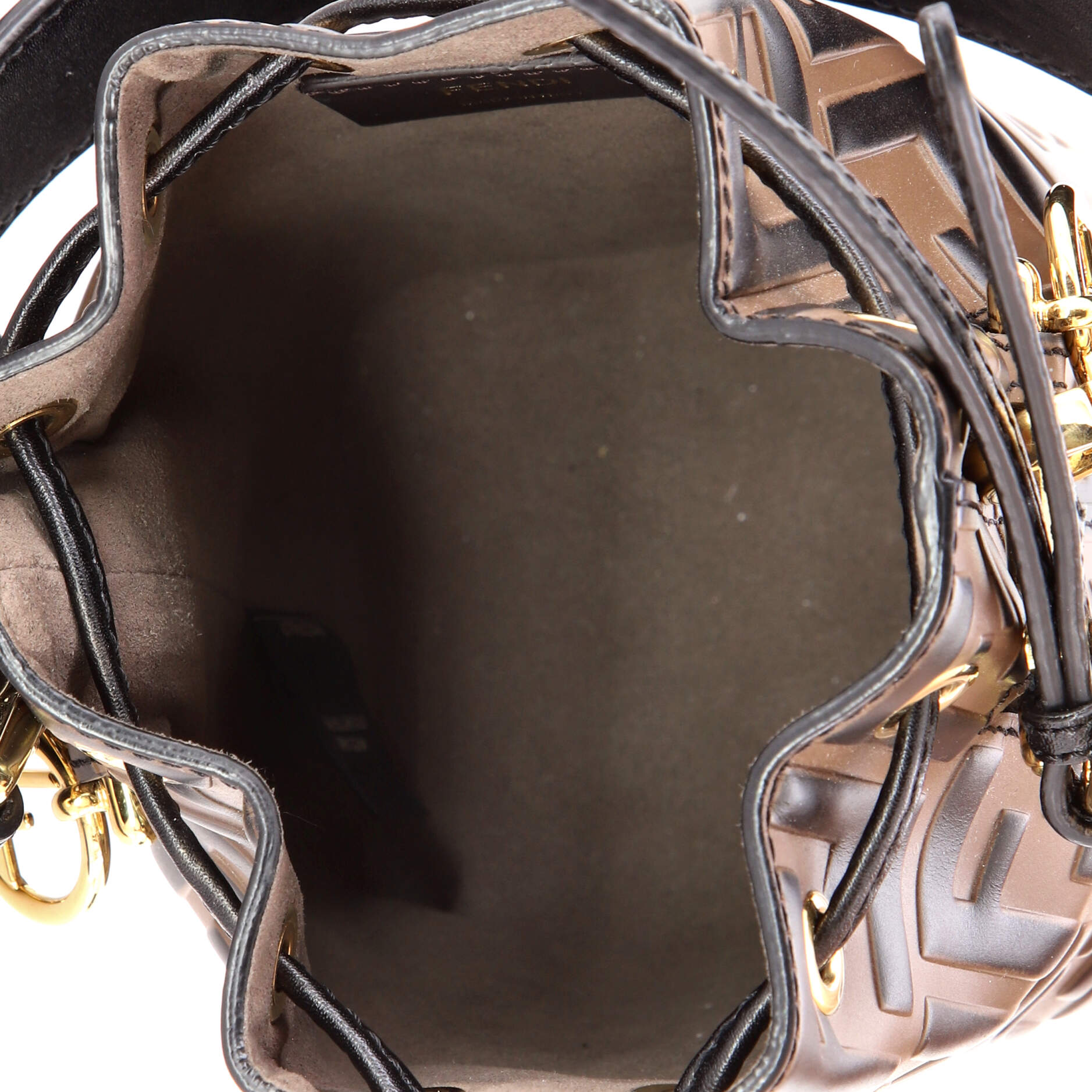 Fendi Mon Tresor Bucket Bag Zucca