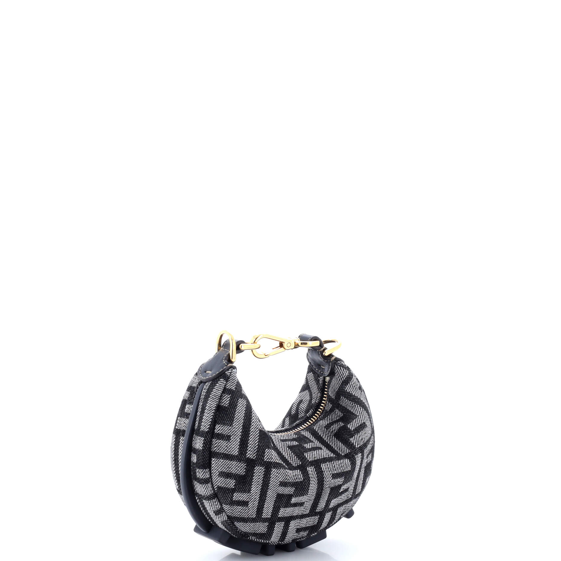 Fendigraphy Bag Zucca Denim Nano