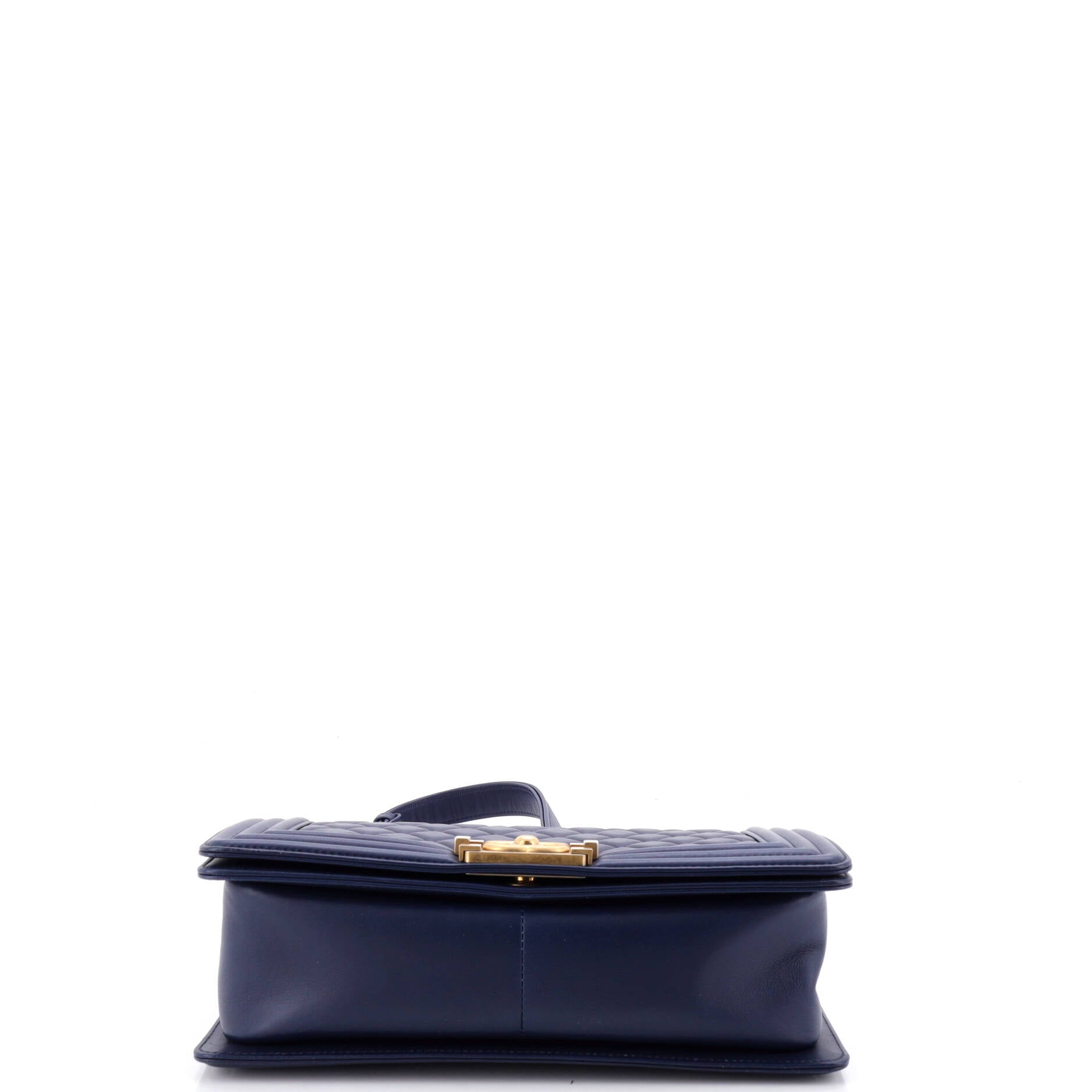 Chanel Boy Flap Bag Quilted Lambskin Old