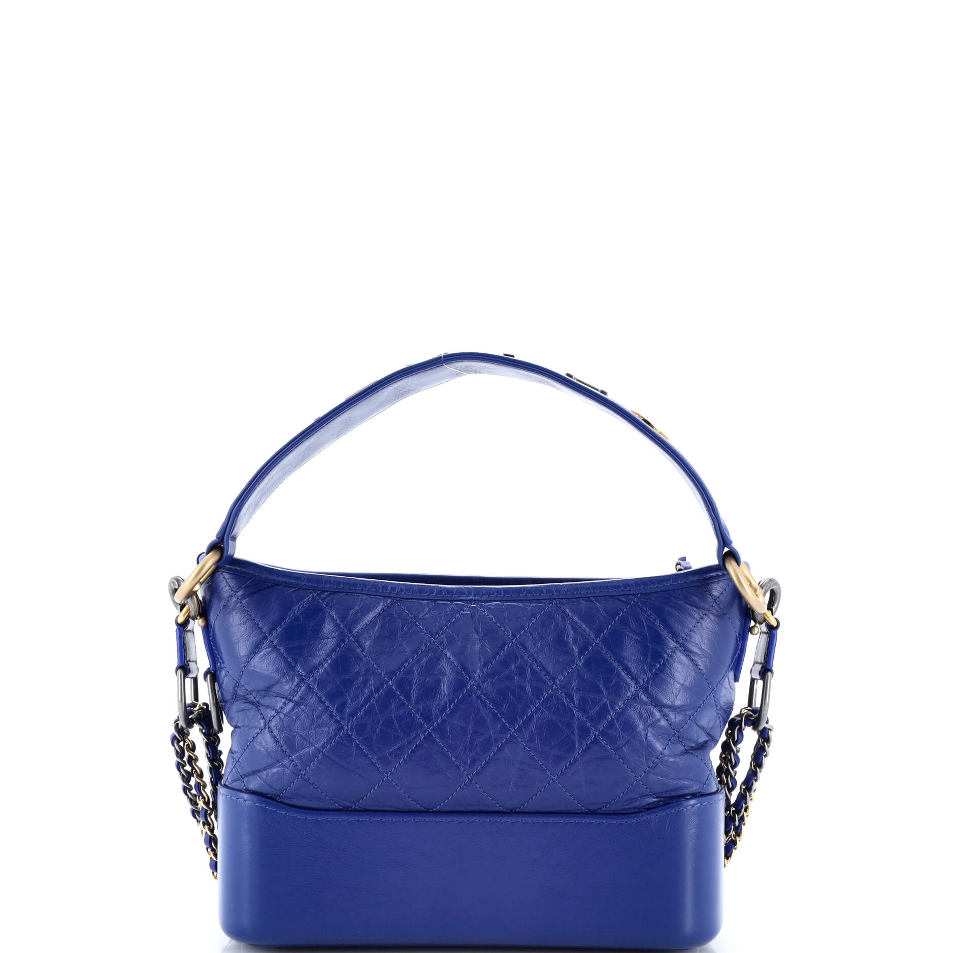 Chanel Gabrielle Hobo With Logo Handle