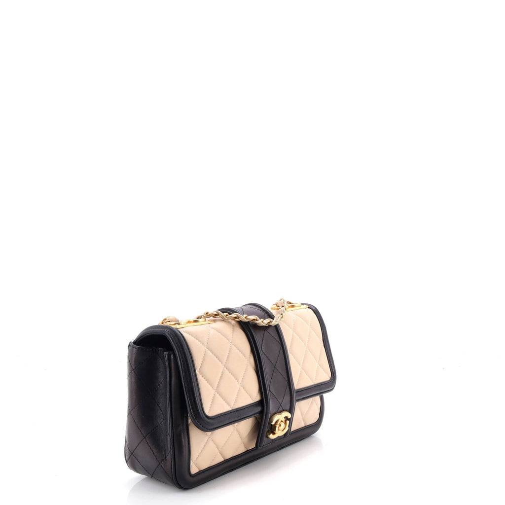 Chanel Elegant Cc Flap Bag Quilted