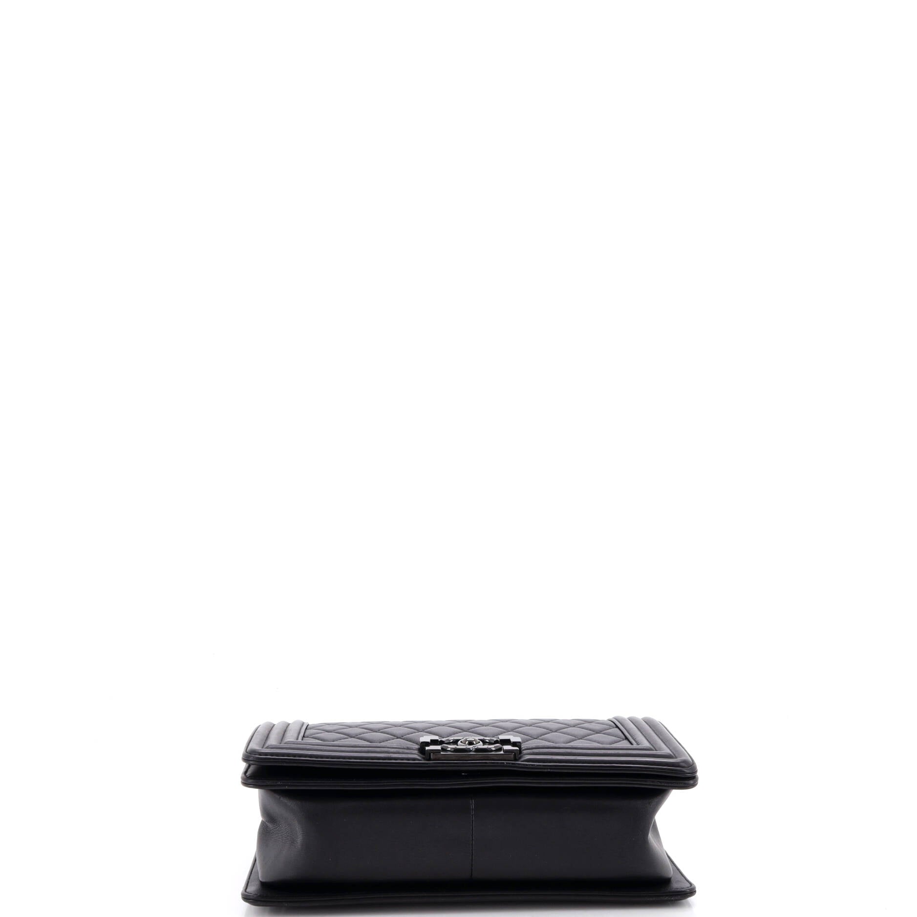 Chanel So Black Boy Flap Bag Quilted