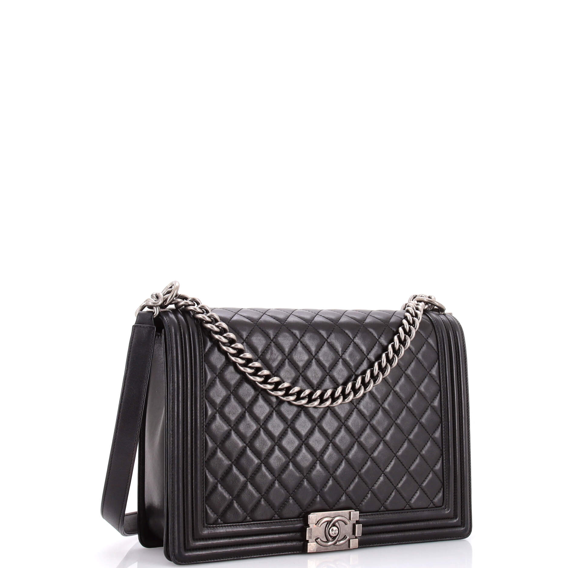 Chanel Boy Flap Bag Quilted Lambskin