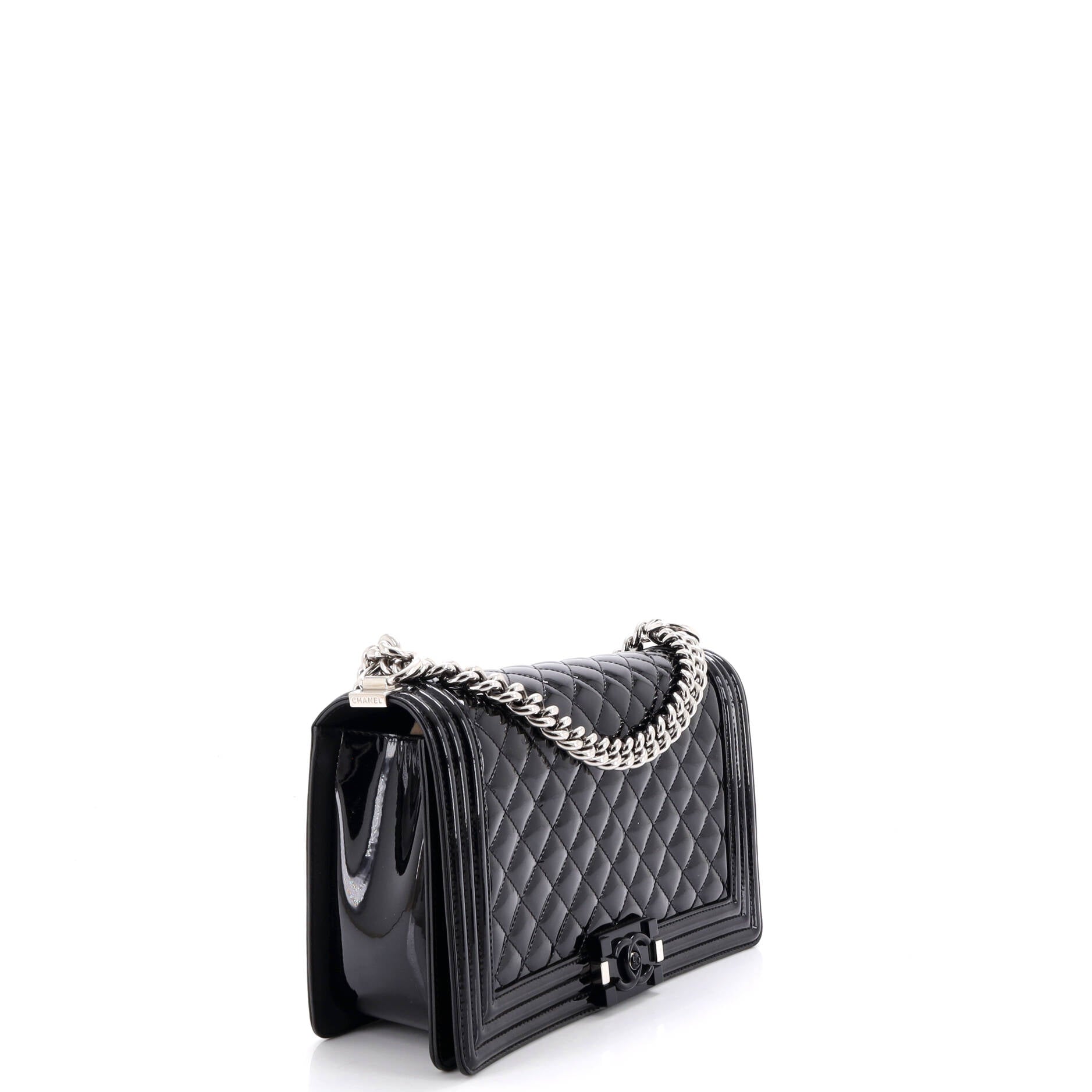 Chanel Boy Flap Bag Quilted Plexiglass