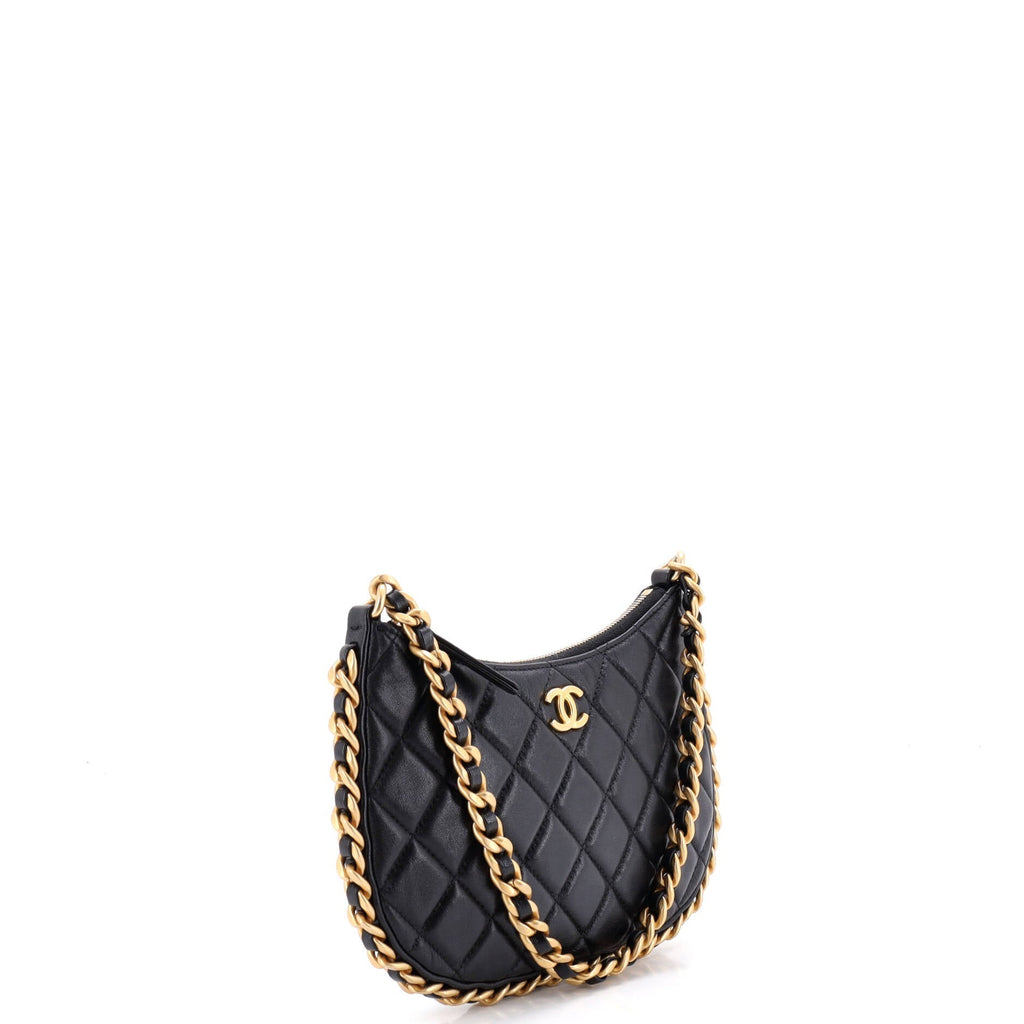 Chanel Cc Chain Around Hobo Quilted