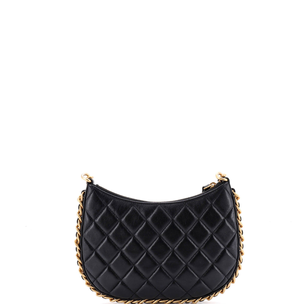 Chanel Cc Chain Around Hobo Quilted
