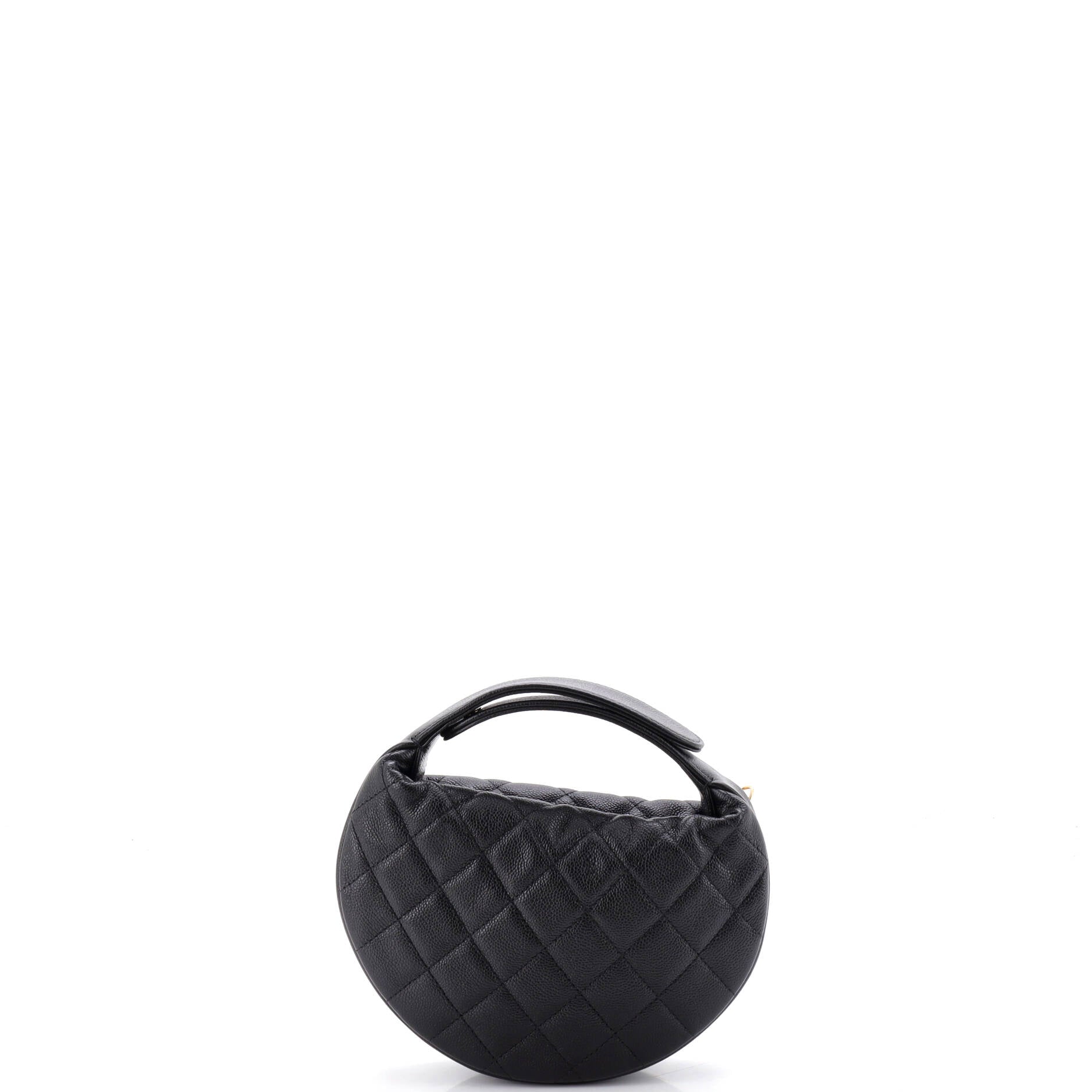Chanel Single Pearl Chain Hobo Pouch