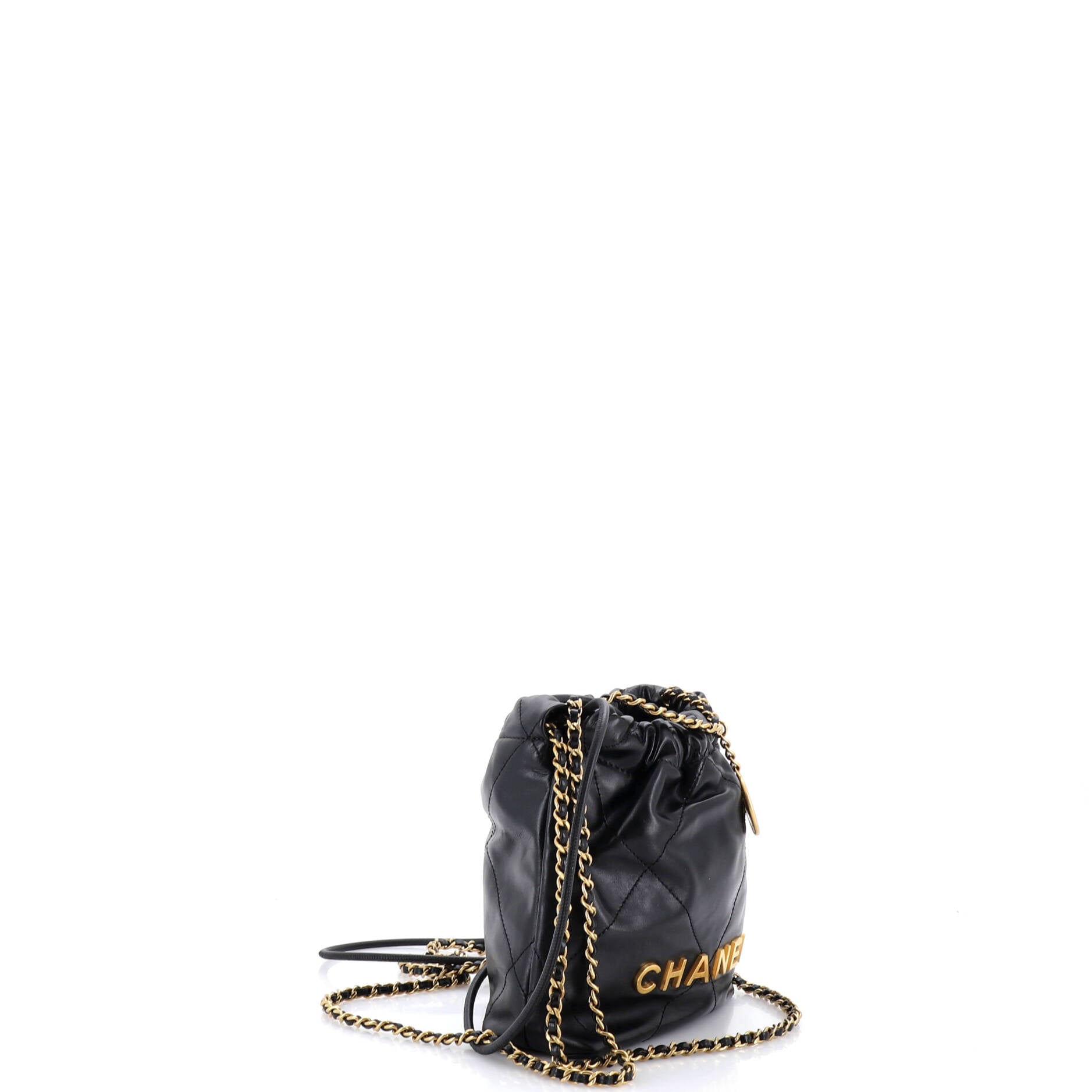 Chanel 22 Chain Hobo Quilted Calfskin