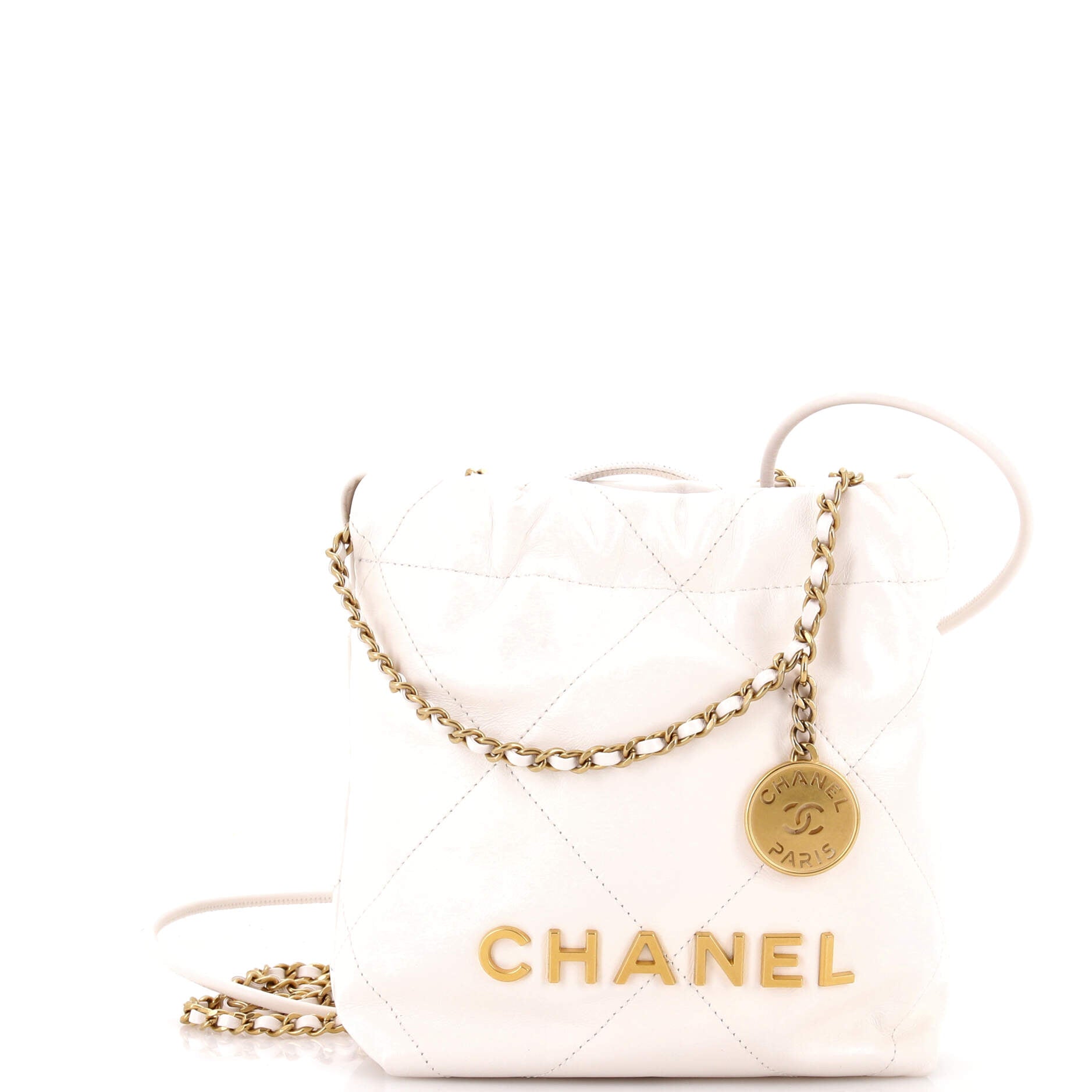 Chanel 22 Chain Hobo Quilted Shaded